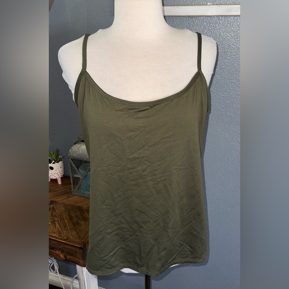 Dressbarn Olive Green Women's Camisole Top